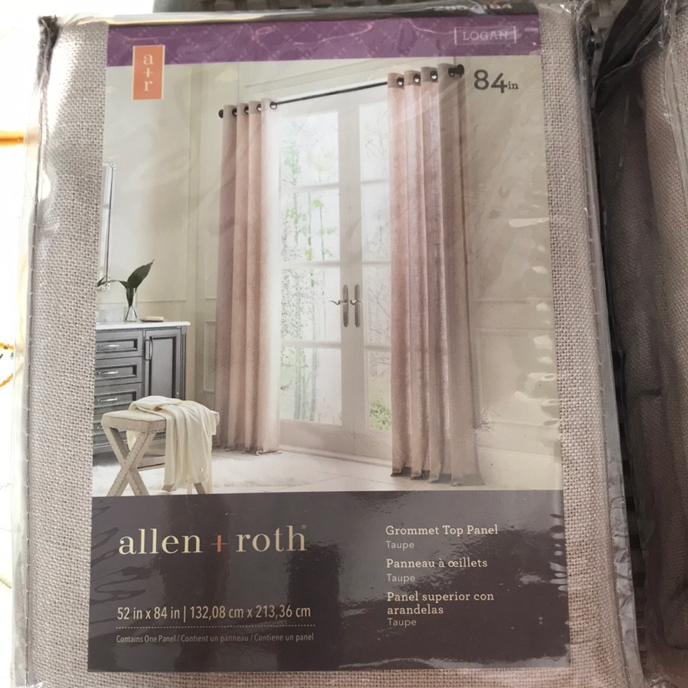 COPY - New. Allen and Roth 84” panels